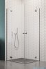 Radaway Torrenta KDD kabina prysznicowa 90x80 przejrzyste 132777-01-01L